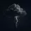Cloud with thunderbolt