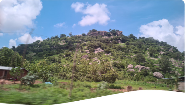 Hill in Northern Benin, Tanguieta