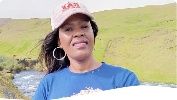 Moselantja Rahlao, A Rangeland Resources Management Officer  in the Government of Lesotho