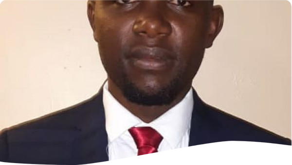 Okwaro's passport photo
