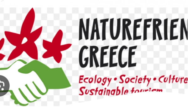 The sign of Our Organisation nature friends Greece: Ecology-Society-Culture-Sustainable Tourism