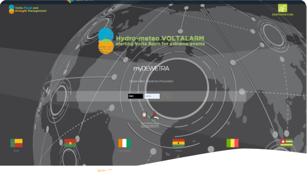 hydro-meteorological model Volta