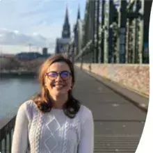 Picture of woman standing on bridge