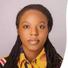 Face of a young Nigerian Lady